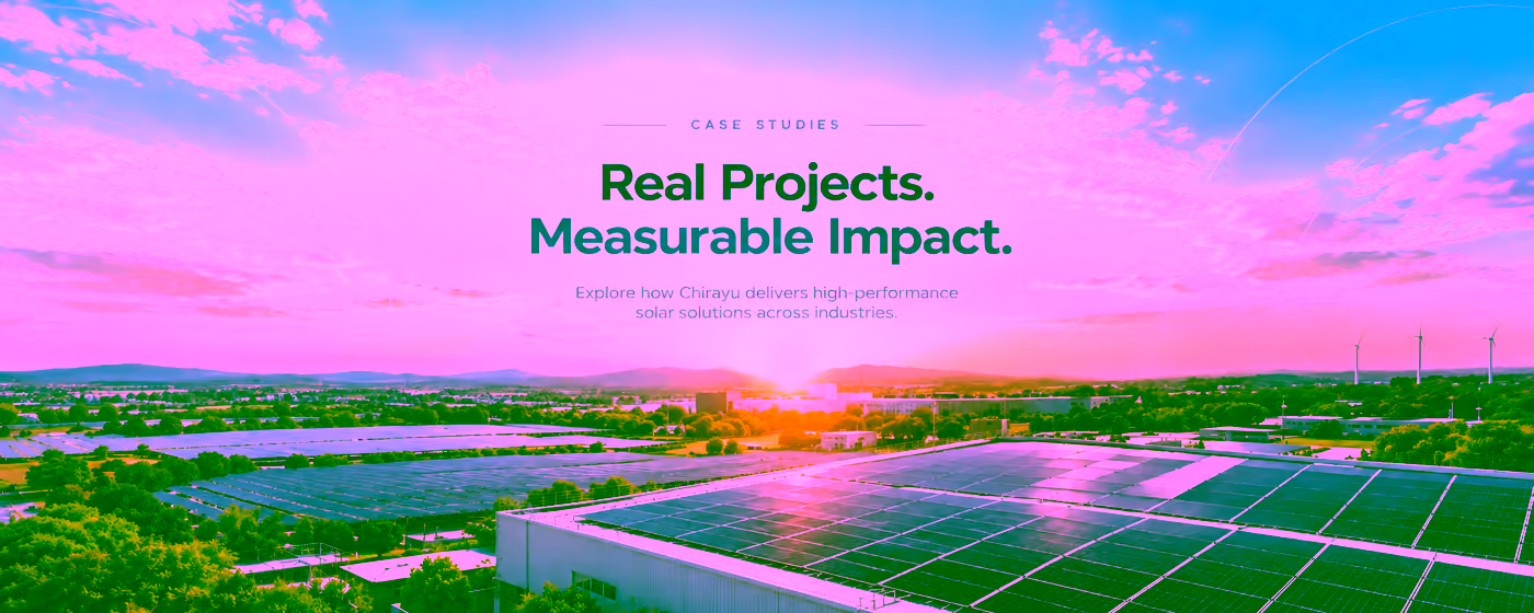 Chirayu Power Solar Case Studies